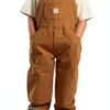 Carhartt Baby Overalls Adjustable Strap Double Knees Boys-1
