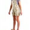 Carhartt Girls Overalls Rugged Flex Stretch Denim Bibs-2