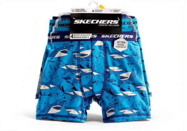 Skechers Boys Boxer Briefs Coolcraft Technology 8-Pack-1