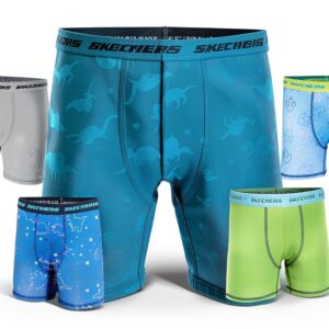 Skechers Boys Boxer Briefs Coolcraft Technology 8-Pack-0
