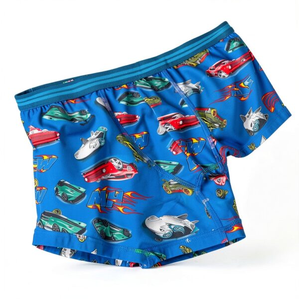 Hot Wheels Boys Underwear Cotton Boxer Briefs Fun Prints-3