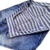 Button End Baby Boys Overalls Blue Denim Snap Diaper-2