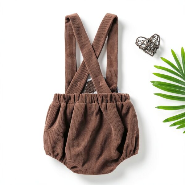 Baby Football Bloomer Unisex Polyester Game Day Outfit-2