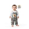 Baby Boy Camo Overalls Set Soft Cotton Hunting Outfit-2
