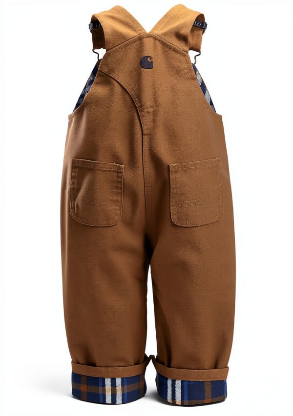 Carhartt Baby Overalls Adjustable Strap Double Knees Boys-4