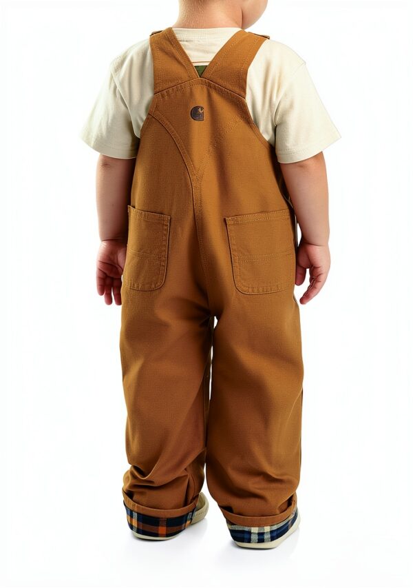 Carhartt Baby Overalls Adjustable Strap Double Knees Boys-3