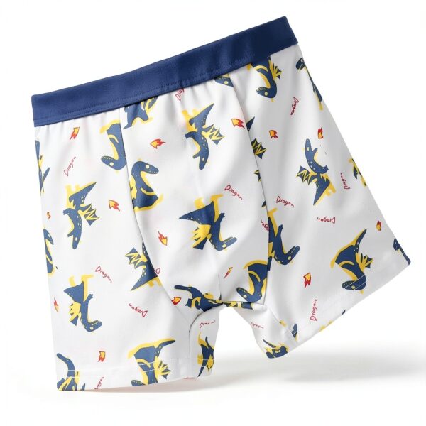 Green Mouse Boys Boxer Briefs Breathable Comfortable-3