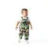 Army Green Baby Boy Camo Overalls Cotton Jumpsuit Hunting-1