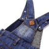 Baby Boys Denim Shortalls Cotton Adjustable Straps Blue 2211-4