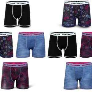 Skechers Boys Boxer Briefs 8-Pack Coolcraft Technology-0