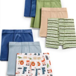 Hanes Boys Boxer Briefs Organic Cotton Tagless Comfort-0