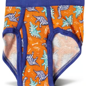 Hanes Boys Briefs Soft Cotton Dinosaur Underwear 10 Pack-1