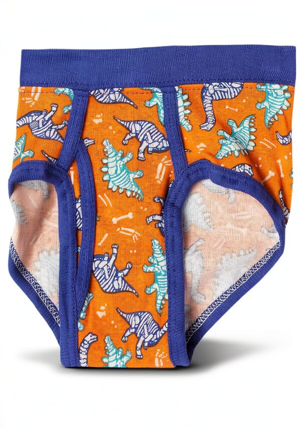 Hanes Boys Briefs Soft Cotton Dinosaur Underwear 10 Pack-1