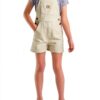 Carhartt Girls Overalls Rugged Flex Stretch Denim Bibs-0