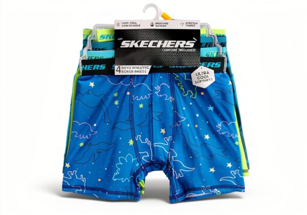 Skechers Boys Boxer Briefs Coolcraft Technology 8-Pack-1