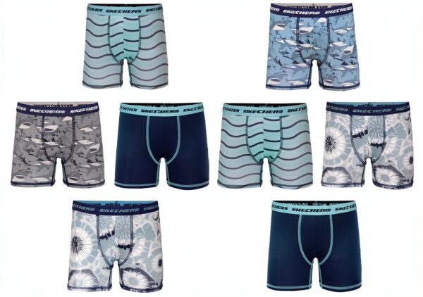Skechers Boys Boxer Briefs Coolcraft Technology Tagless-0