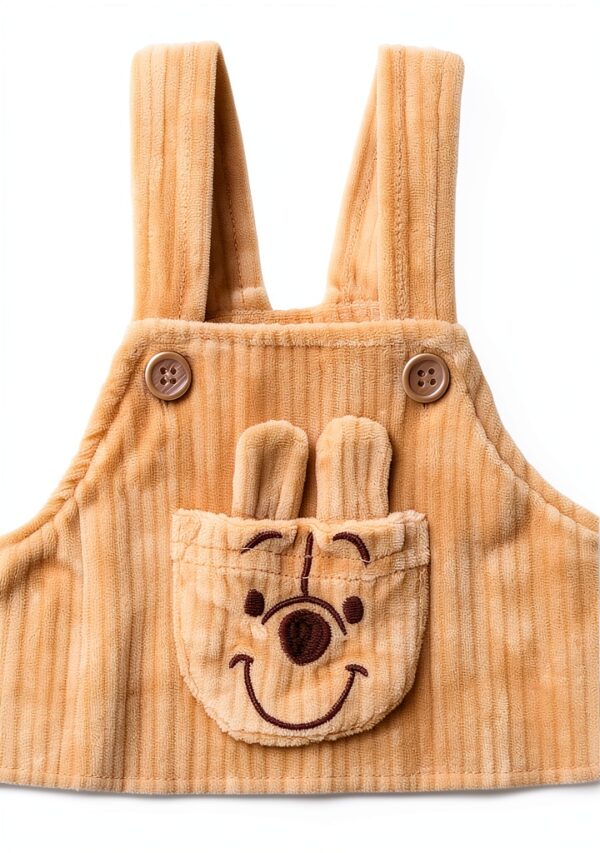 Disney Winnie the Pooh Baby Overalls Soft Bib Overall Set-4