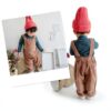 Mornyray Baby Corduroy Overalls Adjustable Straps Khaki-4